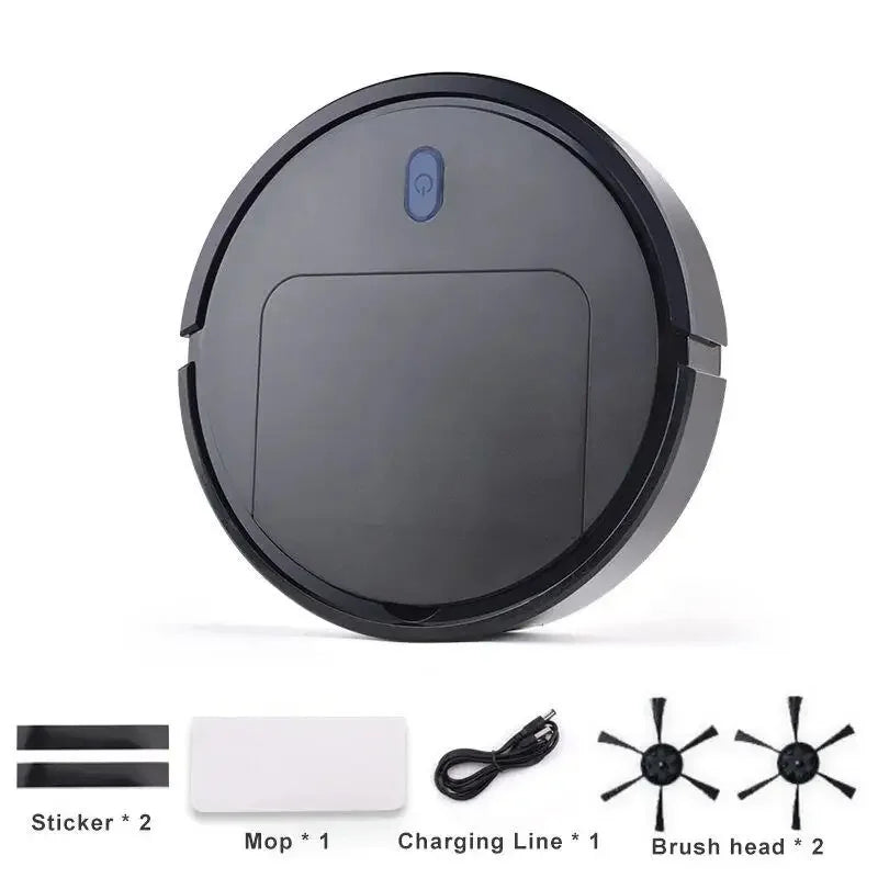 BOW AI Smart Sweeping Robot Vacuum – 3-in-1 Mop, Sweep & Suction, Slim 6cm Design