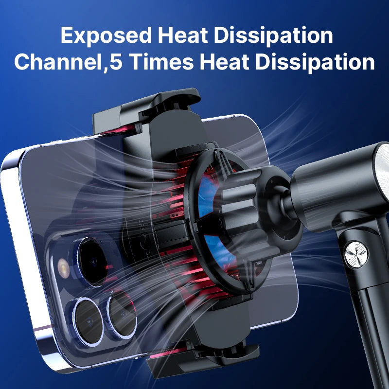 K-06 Livestreaming Phone Clip with Cooling Radiator – Smartphone Heat Control