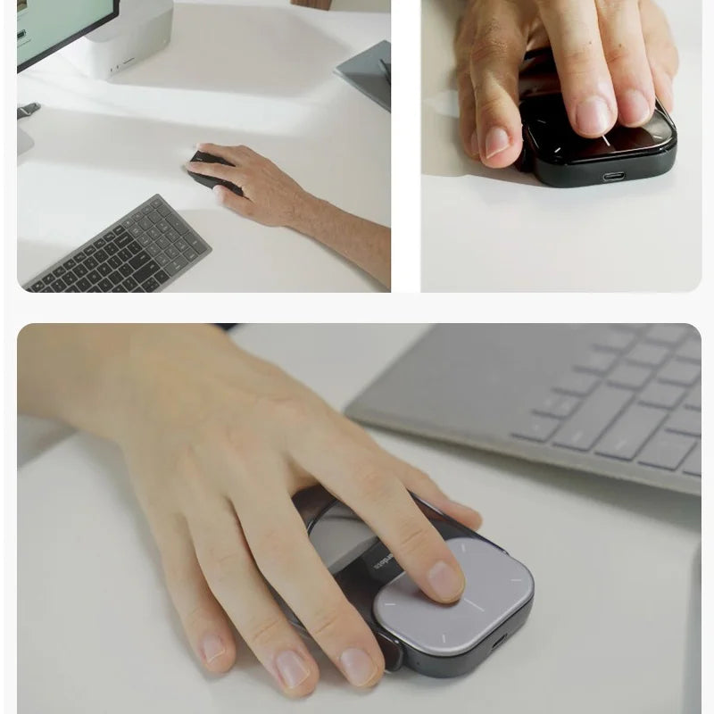 Aqara Cheerdots 2 Bluetooth Air Mouse – Silver Wireless Presentation Remote (AI Recording Option)