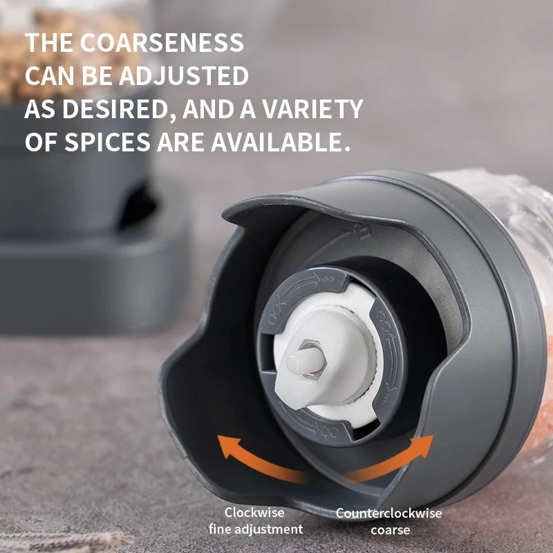 BALASHOV Electric Spice Grinder – Rechargeable Multi-Compartment Grinder with Ceramic Core