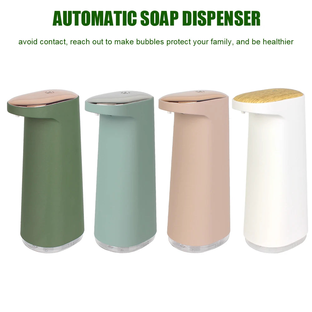 Automatic Touchless Foam Soap Dispenser 450ml – Infrared Sensor, USB-C Rechargeable, ABS Body