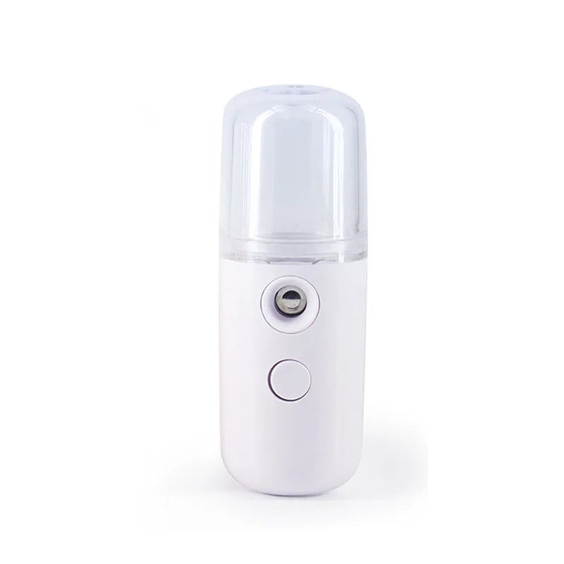 Nano Facial Mist Sprayer – USB Rechargeable Cold Spray Skin Hydration Device