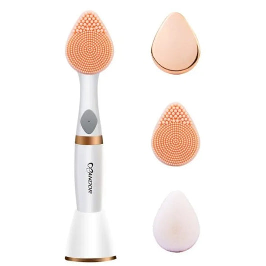 KNCOKAR Electric Facial Cleansing Brush – Vibration Massage Deep Clean Skincare Tool