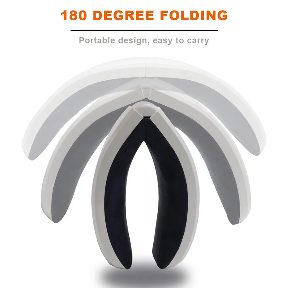 Electric Eye Massager – 4-Level Heat, Music & Sleep Relaxation