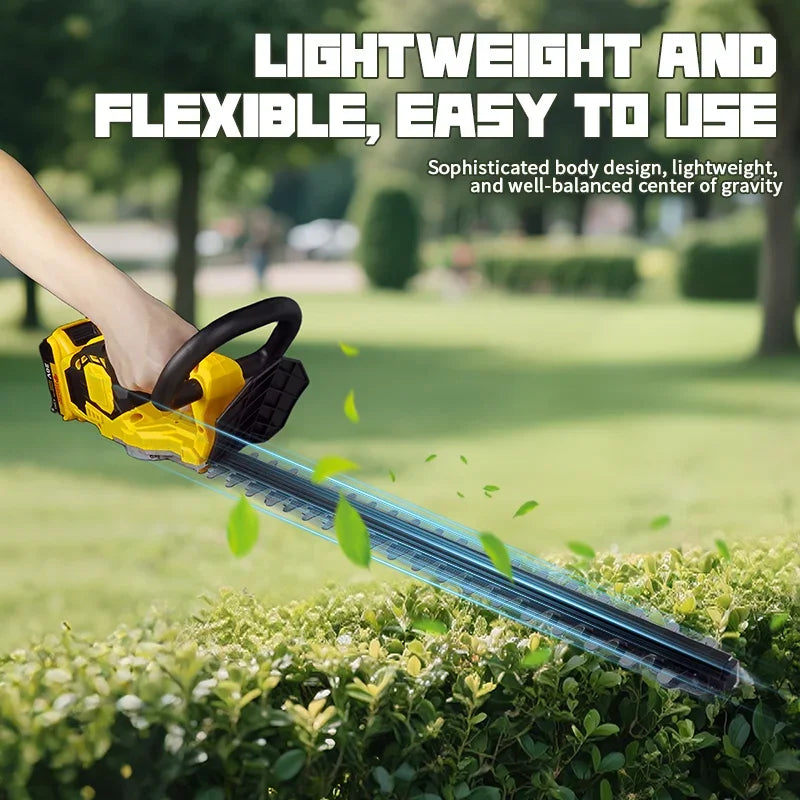 For Dewalt 20v Battery Pins Cordless Electric Hedge Trimmer Brushless – Stainless Steel Blade Garden Cutter (Battery Optional)