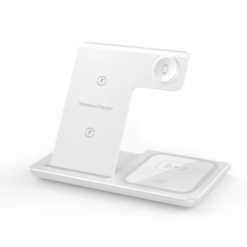 3-in-1 Foldable Fast Wireless Charger for iPhone, Watch & AirPods