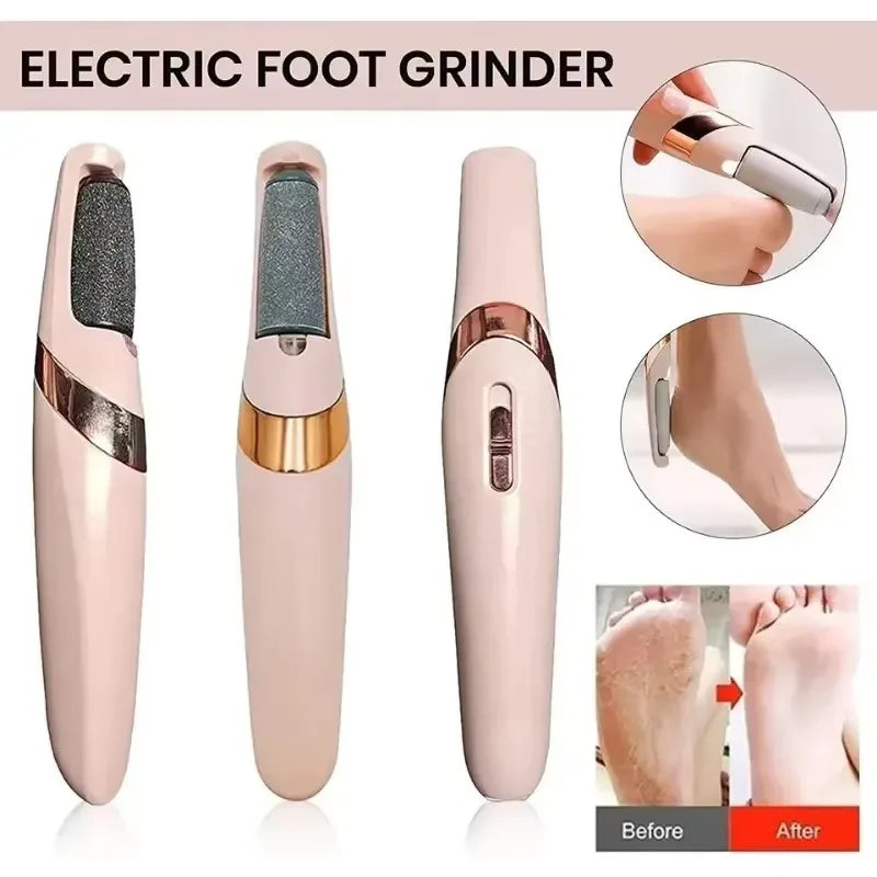 NOCCLILI Electric Foot File Pedicure Tool – USB Rechargeable Dead Skin & Callus Remover