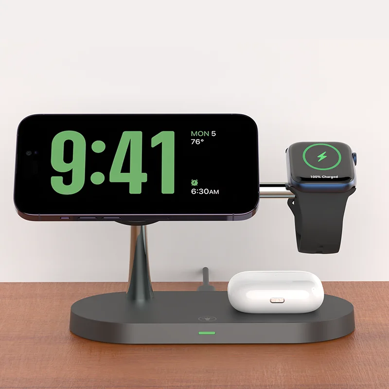 MagSafe Wireless Charging Station with LED Indicator – Apple Only