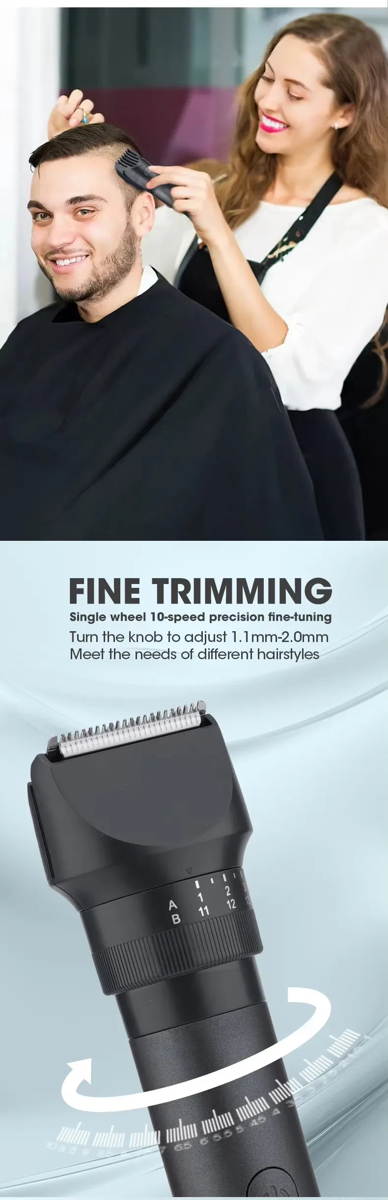 Xiaomi Multi-Purpose Hair Trimmer – Wet & Dry Grooming for Face, Body, Nose & Beard