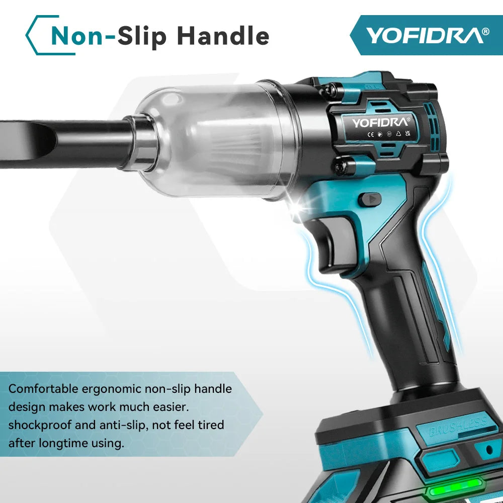 Yofidra F02-ES 1200W Turbo Air Duster & Vacuum Blower – 110m/s High-Speed Electric Cleaner