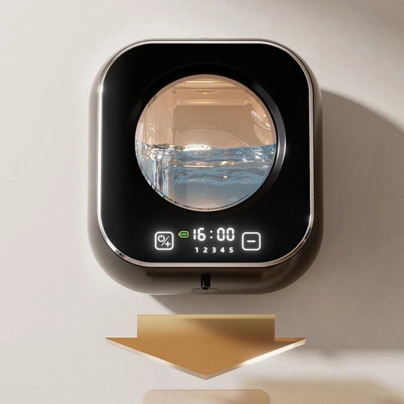 Sarmocare Touchless Automatic Foam Soap Dispenser | Wall-Mounted | Digital Display | USB Rechargeable