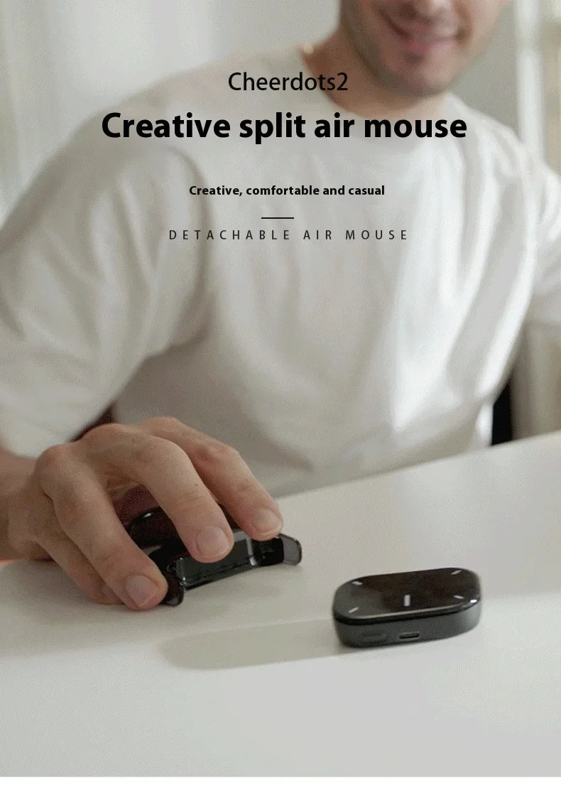 KSADKVOR CHP04 AI Smart Air Mouse – Bluetooth Wireless Gyro Remote with Voice & Recording