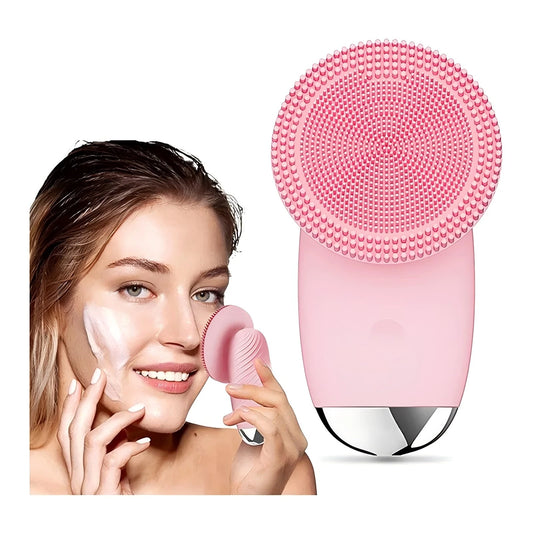 VIMYSHOW Electric Facial Cleanser – 5-Speed Silicone Face Scrubber