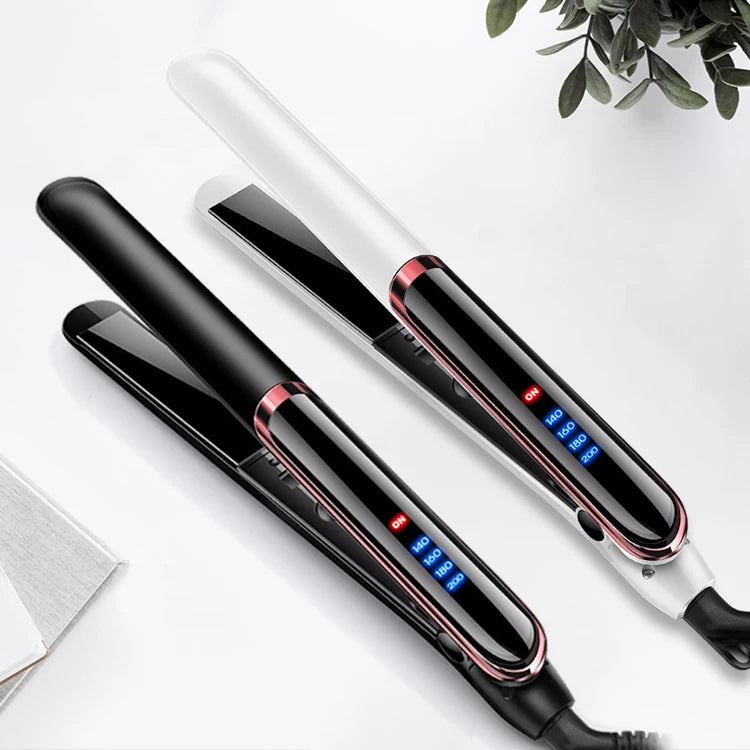 SCBWMG ST-016 Hair Straightener – Ionic Ceramic Plates, Fast Heat, Travel Ready