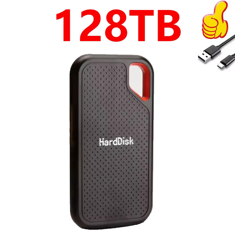 USB 3.2 Portable SSD External Drive – Fast Storage for Laptop, Desktop & Gaming Consoles