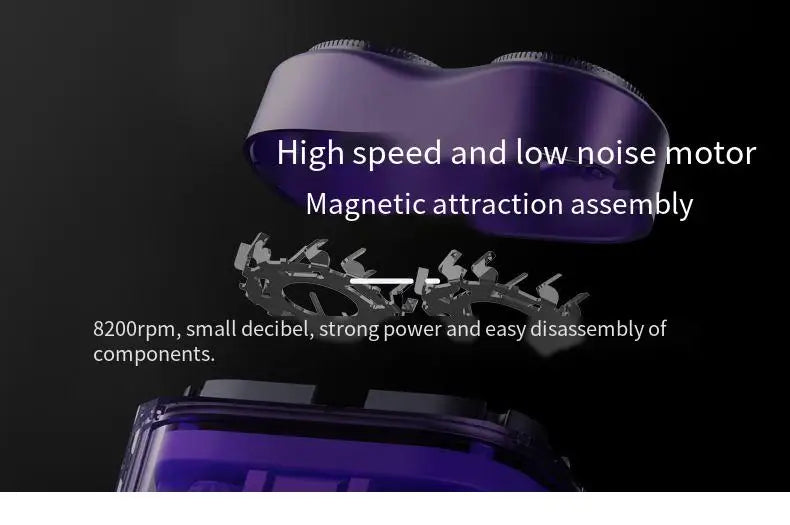 DUTRIEUX AMT1000 Rotary Electric Shaver – Waterproof Rechargeable Men’s Shaver