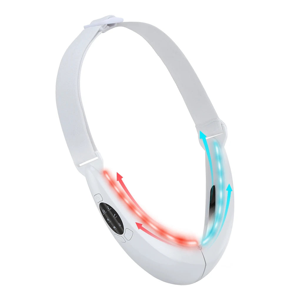 Hailicare Facial Lifting Instrument – EMS Vibration V-Face Slimming Belt