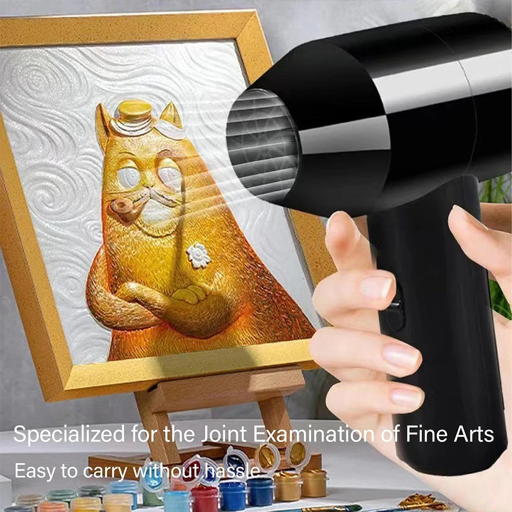 NianLenss Portable Wireless Hair Dryer – Low-Noise Cold Air Styling Tool