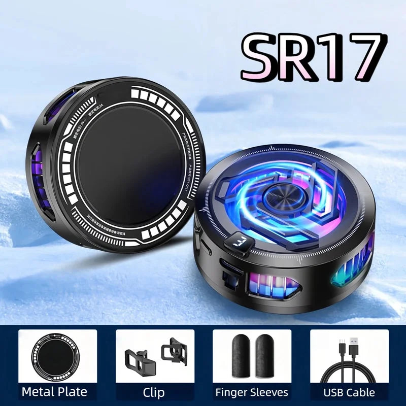 K20 Universal Magnetic Phone Cooler for Gaming | Digital Display