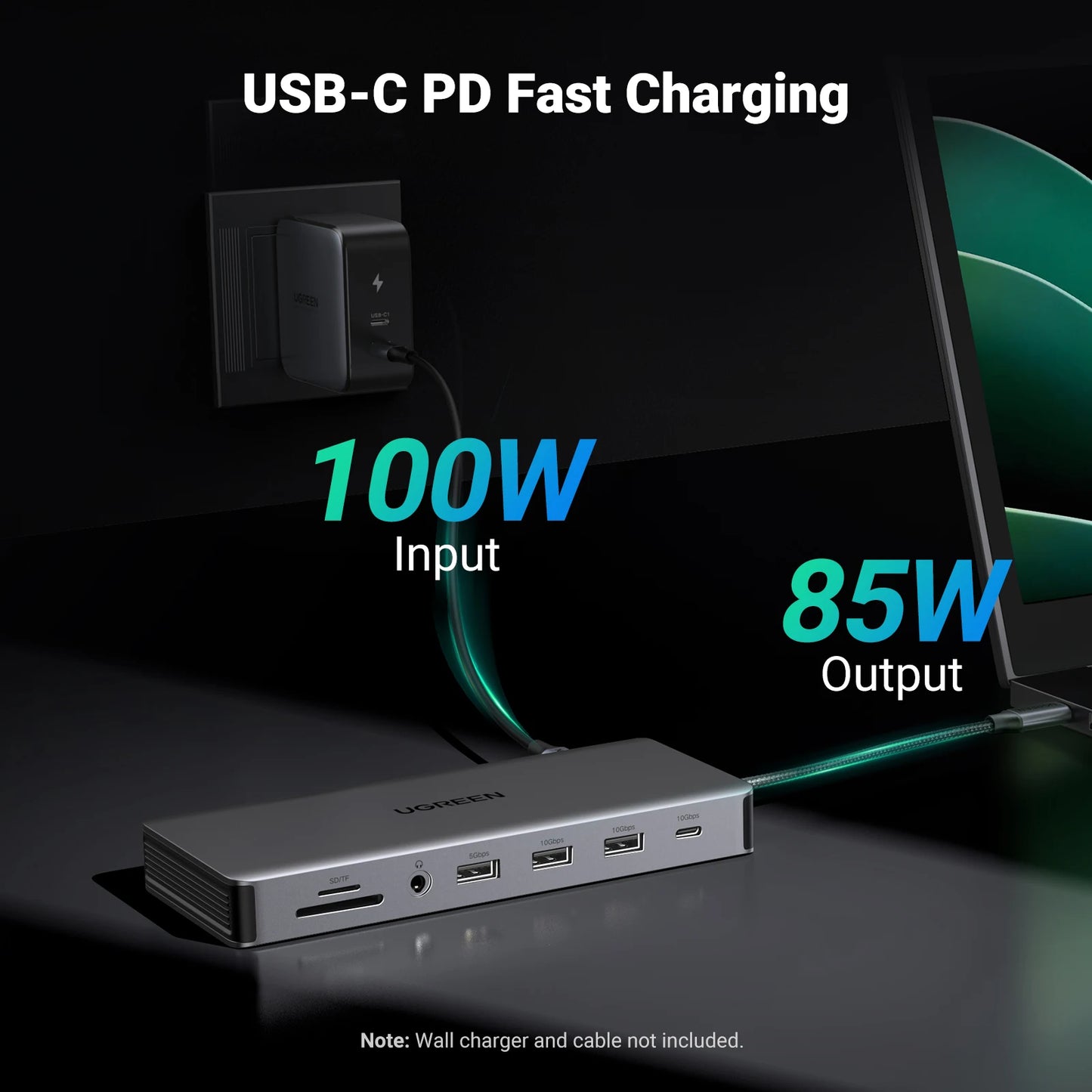 13-in-1 USB-C Docking Station – Triple 4K@60Hz Display, 100W PD, 10Gbps Hub