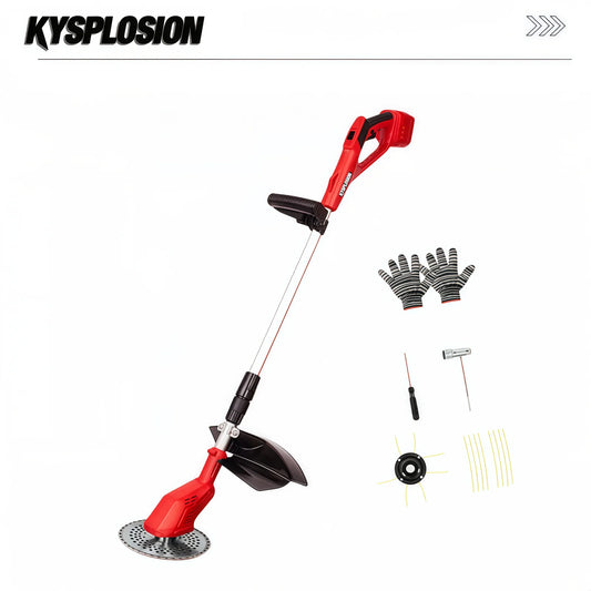 Kysplosion (Milwaukee battery compatible) Brushless Cordless Electric Hedge Trimmer Garden Power Tool