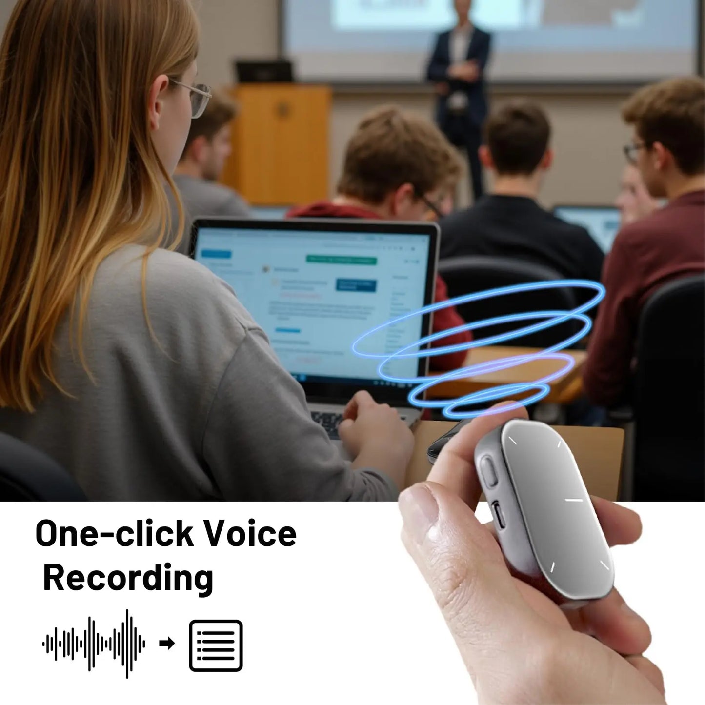 Cheerdots 2 Wireless Bluetooth Air Mouse CHP04 – Rechargeable Smart Presentation Clicker