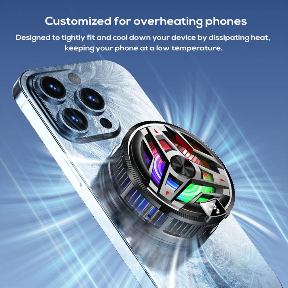 Universal Phone Cooling Accessory – CE & RoHS Certified External Cooler