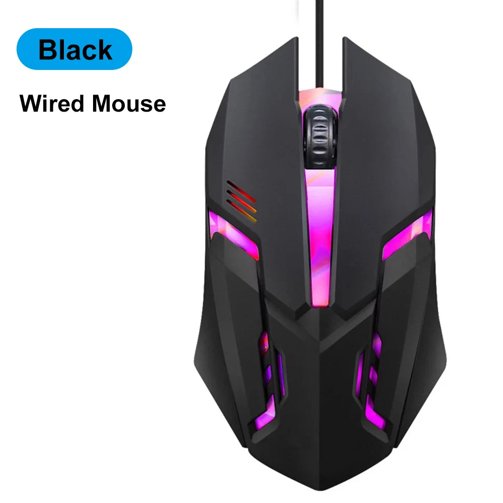 Bluetooth 5.2 & 2.4G Wireless Gaming Mouse – Rechargeable, Silent Click, 6-Button