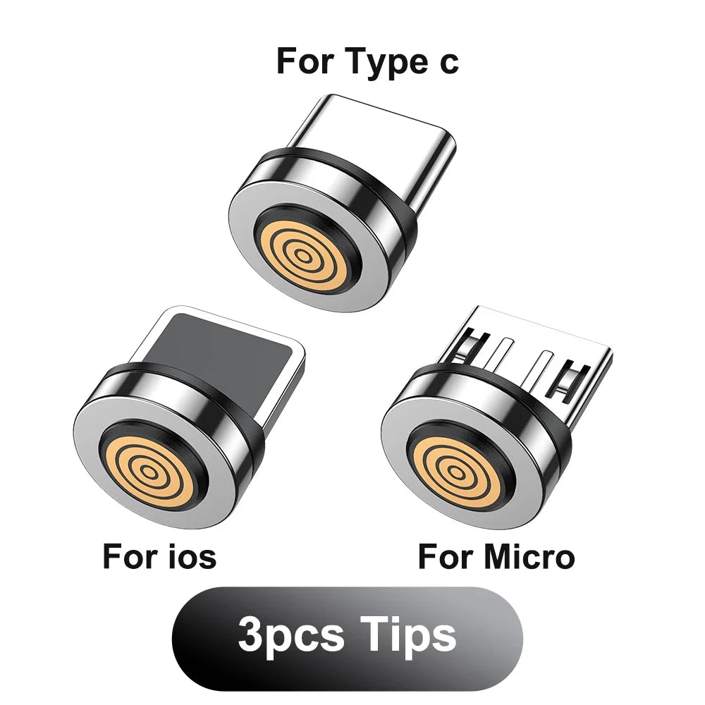 540° Magnetic USB-C Cable 5A – Rotating Fast Charge Cable (Charging Only)