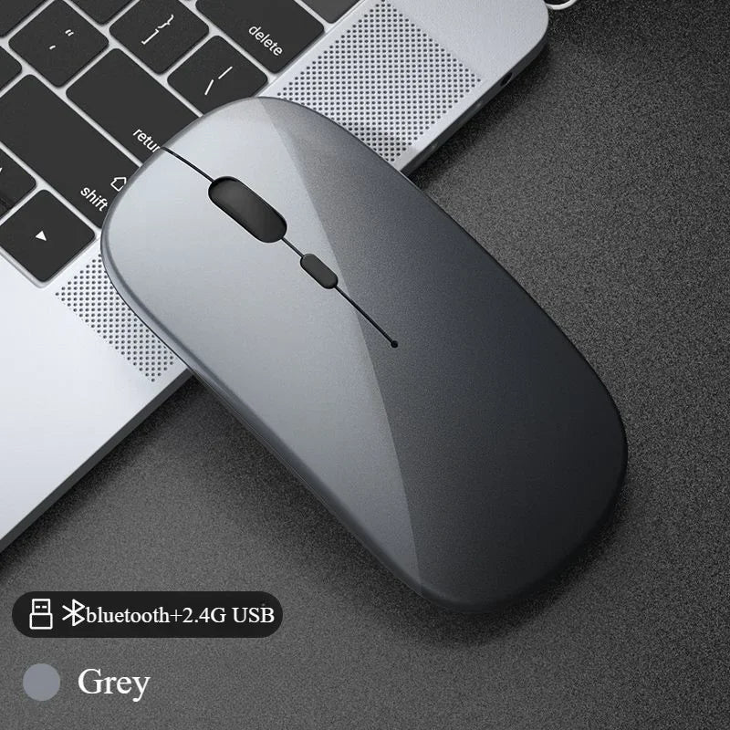 Bluetooth Wireless Mouse with Rechargeable Battery – Universal Dual-Hand Use