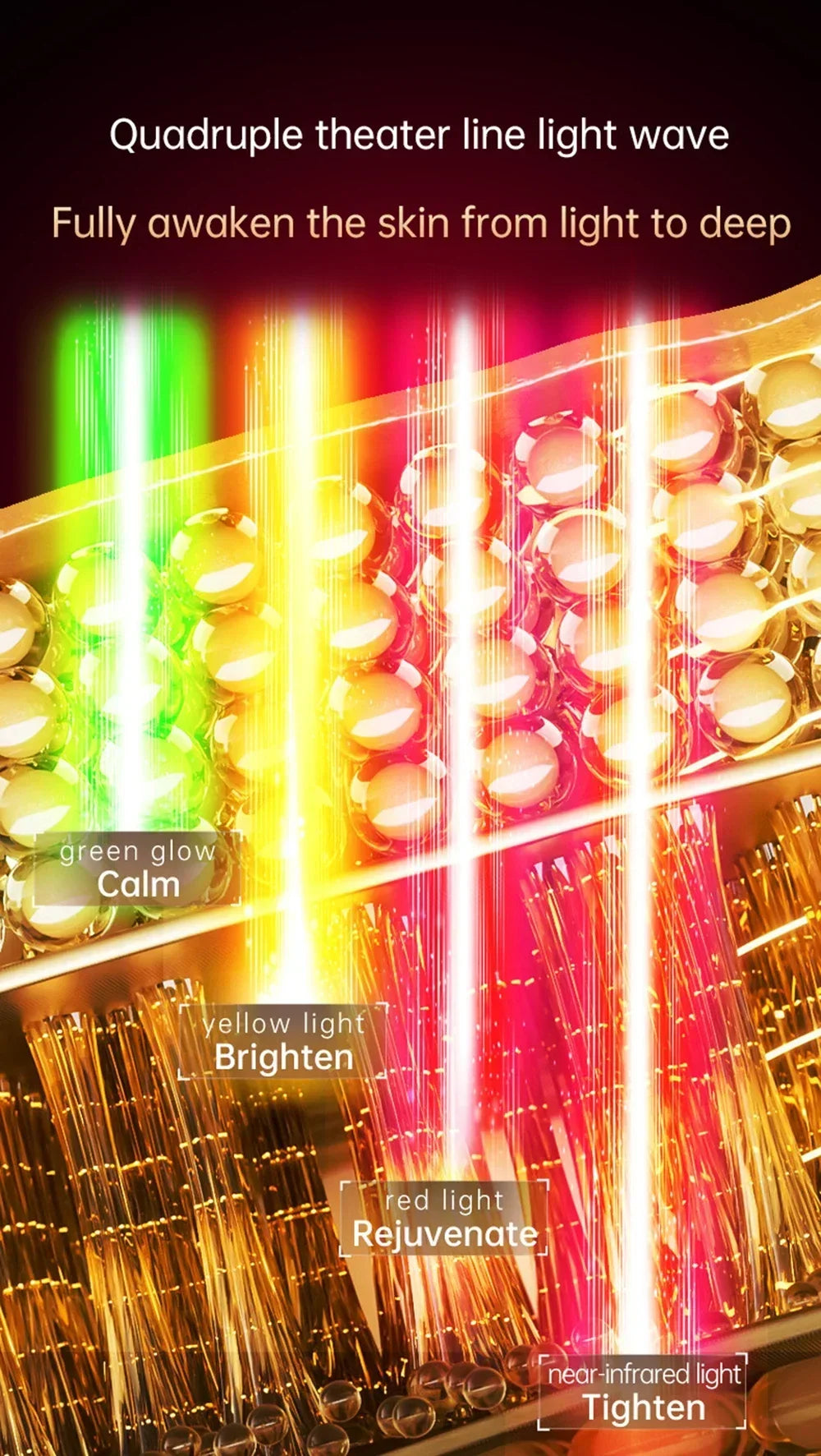 3D Silicone LED Face Mask with Red & Near-Infrared Light – USB Rechargeable Skincare Beauty Device