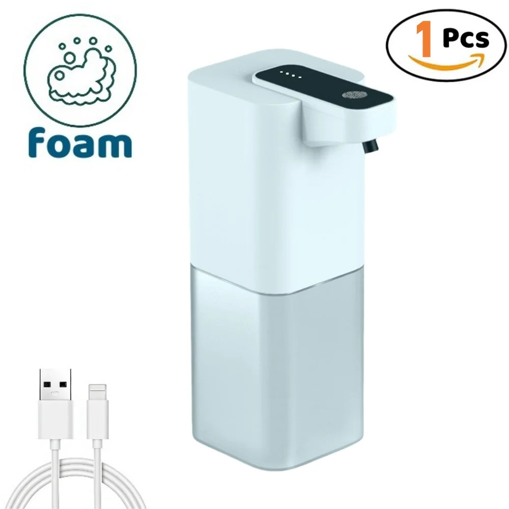 Touchless Automatic Foam Soap Dispenser – USB Rechargeable Infrared Hand Wash Dispenser