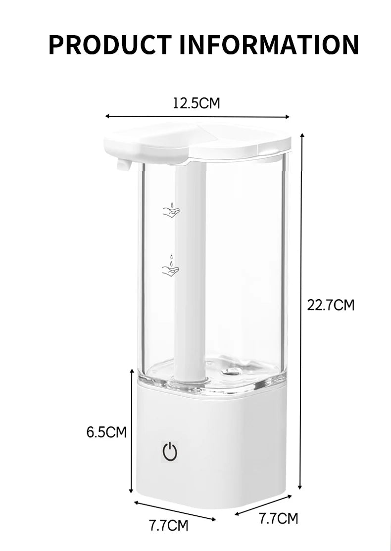 Automatic Touchless Liquid Soap Dispenser 500ml | Infrared Sensor | IPX5 Waterproof