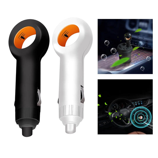 SONONIA Mini Car Air Purifier with Negative Ions – Plug-In Portable Deodorizer for Vehicle & Small Spaces