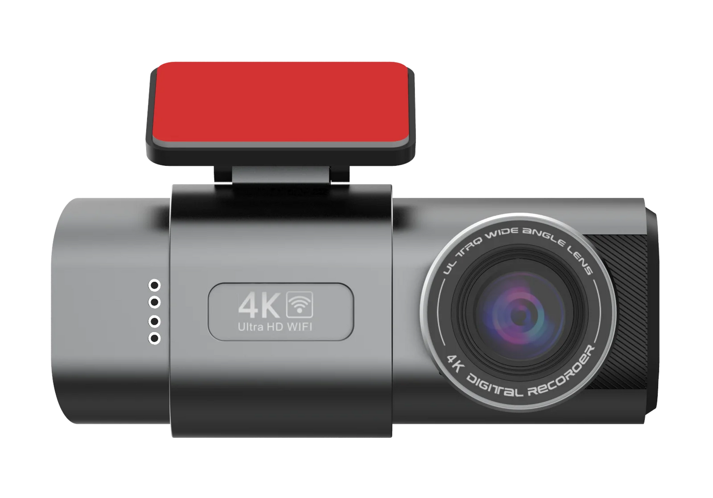 GMAIPOP 4K Dash Cam with GPS – Front & Rear Car DVR, WiFi, Night Vision & Parking Monitor