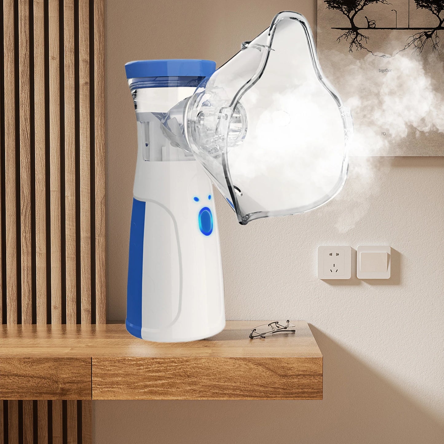 Portable Battery-Powered Nano Mist Sprayer – Handheld Cosmetic Hydration Device