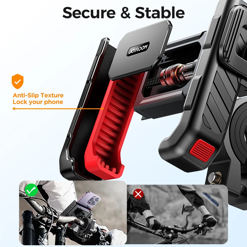Bicycle Phone Holder JR-ZS266 – Secure Triple Protection Handlebar Mount