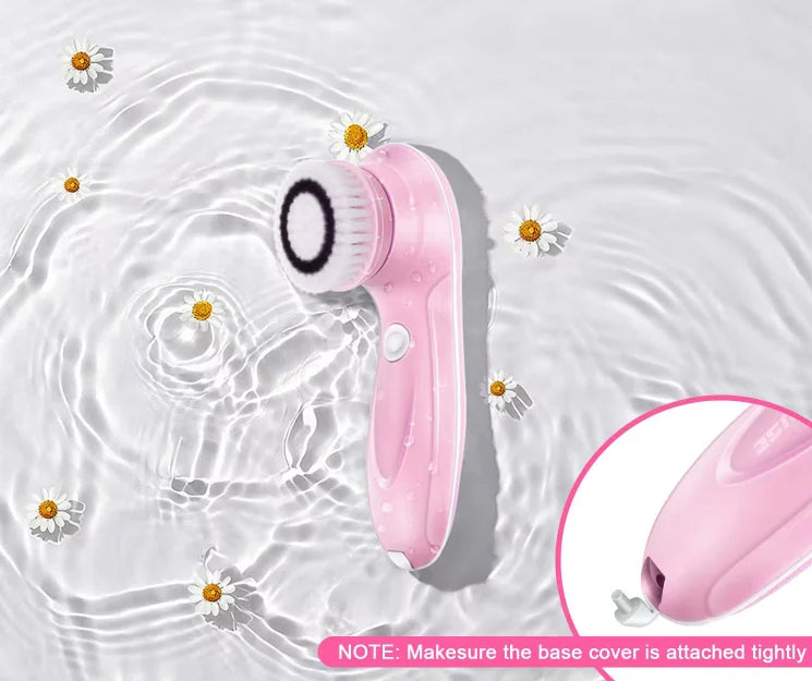 VIMYSHOW 801 Facial Cleansing Brush Set – Rechargeable Cordless Deep Clean System