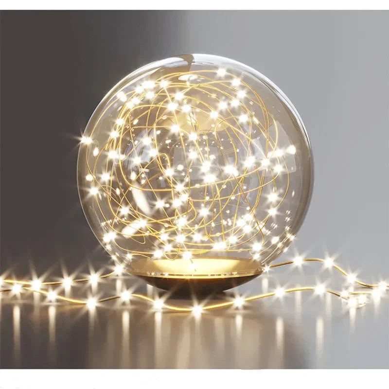 Artpad Modern Star Moon Ceiling Light Fixture | Romantic LED Chandelier for Bedroom & Living Room