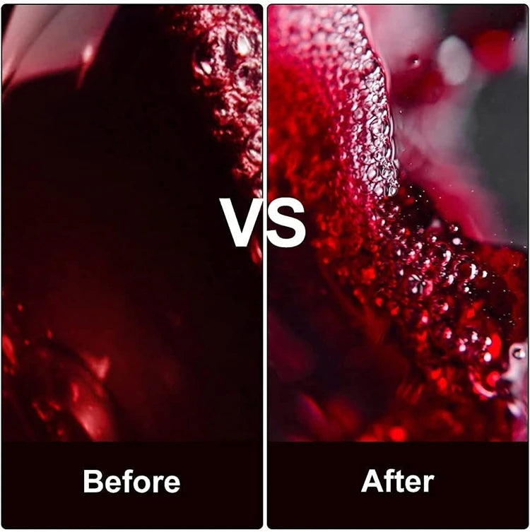 Electric Wine Aerator – Instant Wine Decanter with ABS & Silicone Design