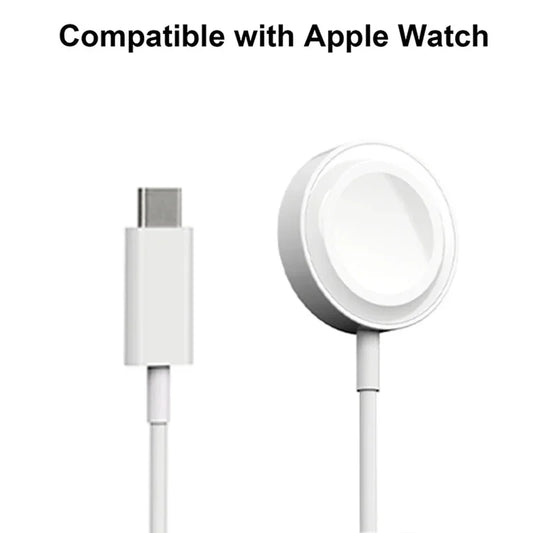 Universal Wireless Watch Charger for Apple Watch & Samsung Galaxy Watch