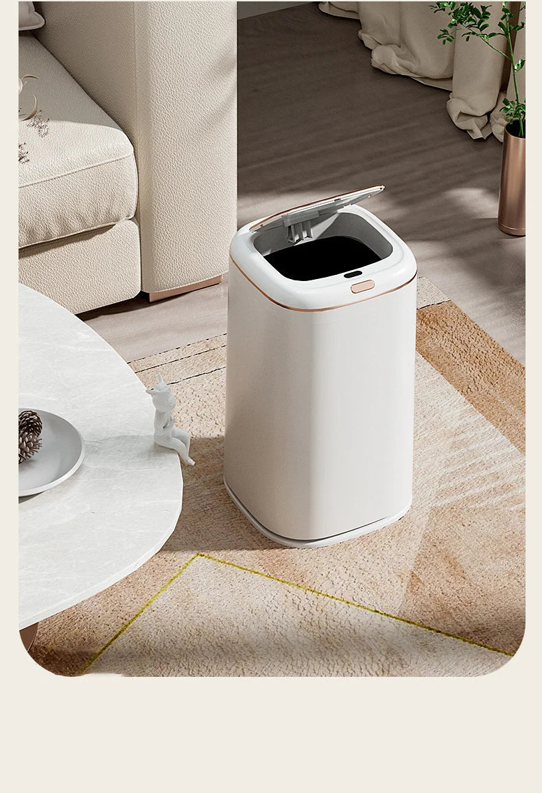 Large Smart Sensor Trash Can 20L / 35L / 40L – Touchless Automatic Garbage Bin for Kitchen