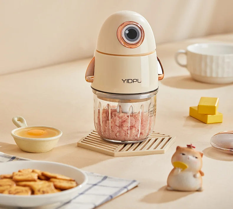 siwenyeden 300ml Electric Chopper & Grinder – 200W Mini Food Processor