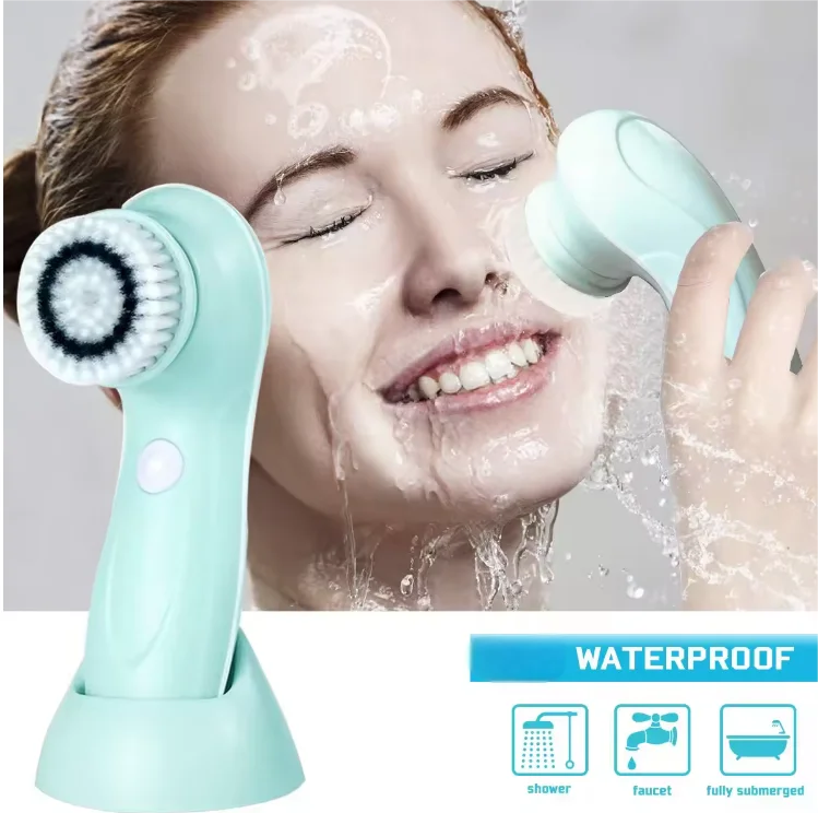 VIMYSHOW 801 Facial Cleansing Brush Set – Rechargeable Cordless Deep Clean System