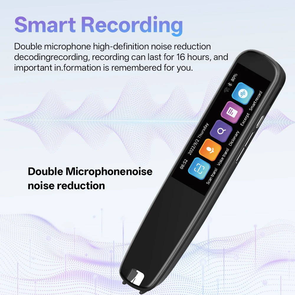 MSAI S7 Portable AI Translator – Text Scan, Voice Translation & Language Learning Tool