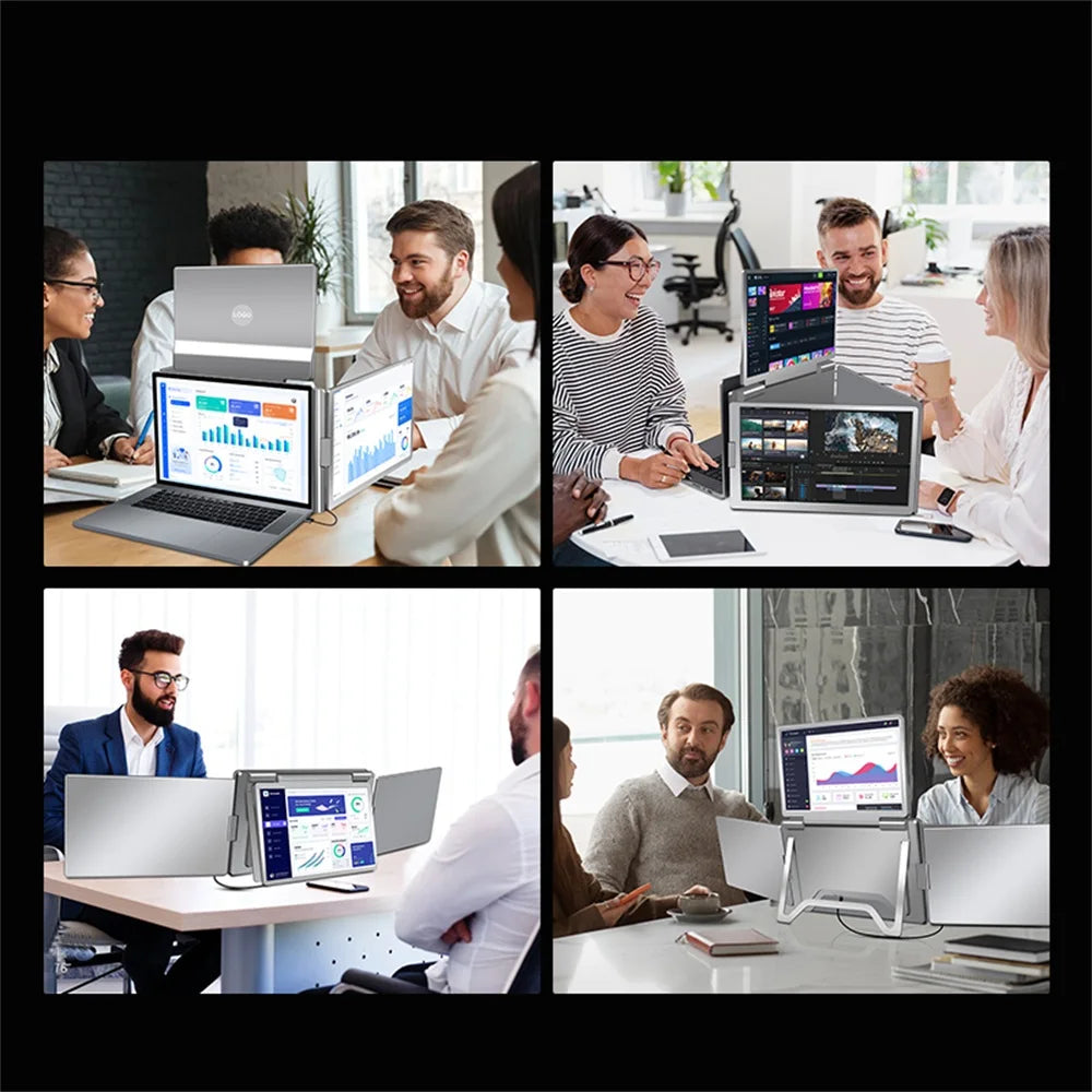 Rospider 16″ Portable Monitor – 1920×1200 IPS, 16:10, USB-C Swivel Display
